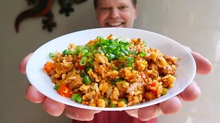 Gochujang Spicy Asian Pork Fried Rice Recipe - Greg's Kitchen