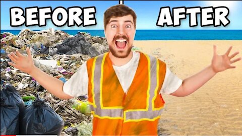 I cleaned The world's Dirtiest Beach #Teamseas #rumble