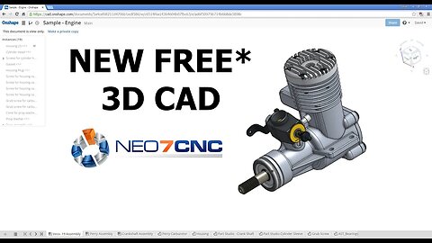 Homemade DIY CNC - NEW Free* 3D CAD Design Software - Neo7CNC.com