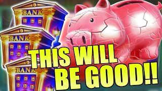 WE LOVE A FAT PIG! MAX BET JACKPOT on Piggy Bankin' Slot Machine