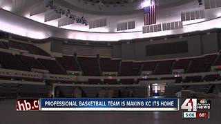 Professional basketball team is making KC its home