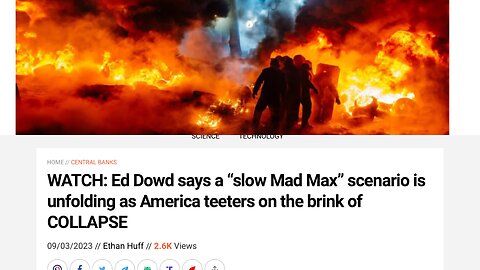 When America Collapse it will be worst than Mad Max