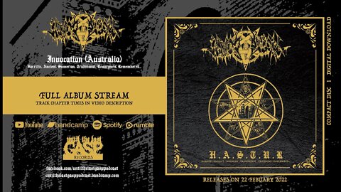 Invocation (AUS) - H.A.S.T.U.R. (Special Edition)(Full Album Stream)