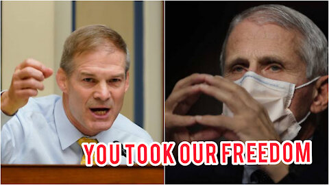 Jim Jordan Drills Dr. Fauci- You Should be In Jail Not In Congress