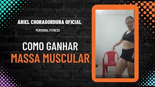 Como Ganhar MASSA MUSCULAR .