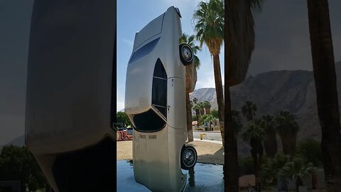 Some Of The #art found around #palmsprings #chevrolet #chevy #chevymalibu #short #shorts