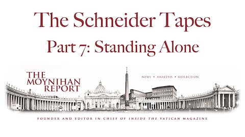 Schneider Part 7: Standing Alone