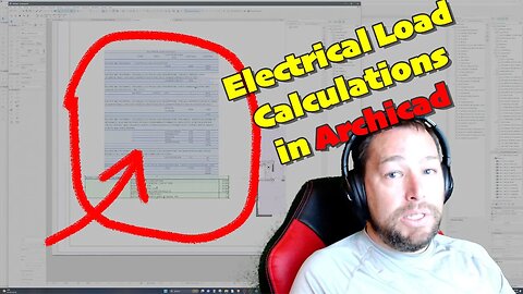 Automated Electrical Load Calculations in Archcad (Sort Of)