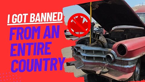 Banned from Canadia! Superior US junkyard tour.