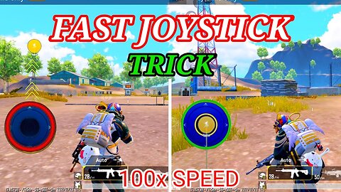 New joystick trick 4x speed pubg mobile bgmi | Pubg Joystick Problem | SSG KING YT