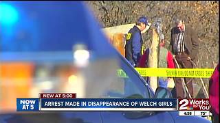 Arrest made in missing Welch girls case