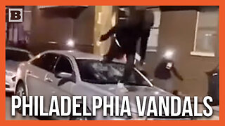 Philadelphia Vandals Jump on Cars, Smash Windshields