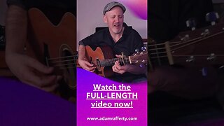 'Imagine' Fingerstyle - The Emotional Escape We All Need... #adamrafferty #shorts