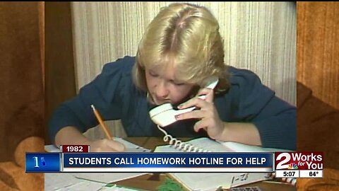 Looking back: In 1982, students call homework hotline for help