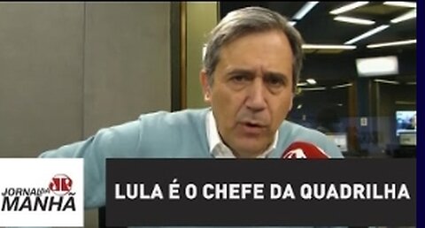 Lula é o chefe da quadrilha - Marco Antônio Villa.