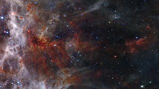Tarantula Nebula Webb Space Telescope, 4K Crop 4 of 8, STYX AI #space #galaxy #shortvideo #nasa