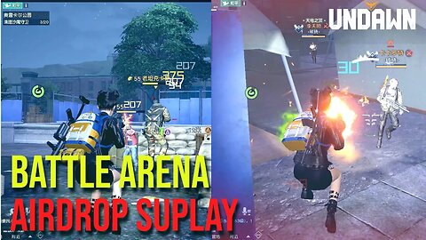 BATTLE AIRDROP SUPLAY - Player vs Player vs Gengster (GUIDE MISSIONS)