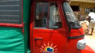 What!? A Solar Powered Tuk Tuk?