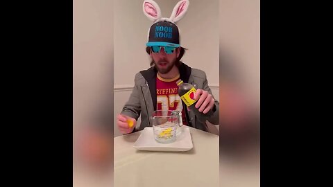 Peep Dissolving Experiment! Peep Re-Peep Challenge! #peeps #shorts