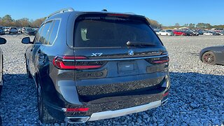 BRAND NEW OFF THE SHOW ROOM FLOOR 2024 BMW X7 ENDS UP AT COPART!