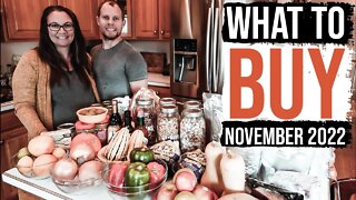 Bulk Food Buying Guide | November 2022