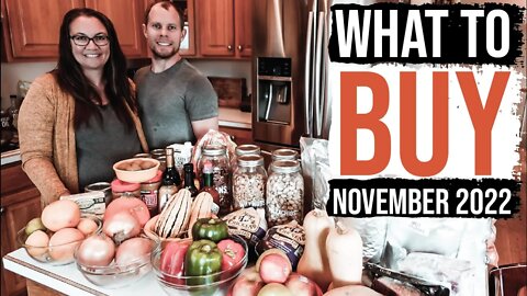 Bulk Food Buying Guide | November 2022