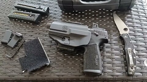 Sig P322 factory holster review (and DIY improvement)