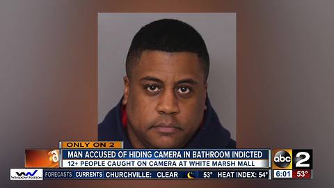 Man accused of hiding spy cam in family bathroom indicted