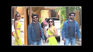 Kartik Aaryan & Kiara Advani snapped at a dance class