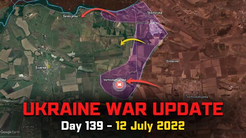 Russian Invasion of Ukraine [12 July 2022] - Russians capture Verkhnokamyanske