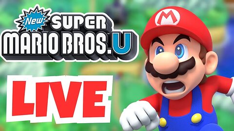 🔴 1 Hour to beat the ENTIRE GAME (Then Naruto Gameplay) | New Super Mario Bros U Challenge