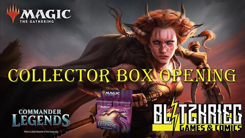 AA Opens Commander Legends Collector Booster Box Opening Magic the Gathering