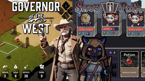 Outlaws With Ambitions & Adventurous Cats - Playing Indie Games Governor of the West & Stray Path