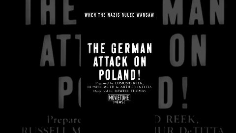 WARSAW Poland Under Nazi Occupqtion WW2
