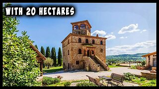 Small Medieval Castle Lazio, Viterbo, Italy