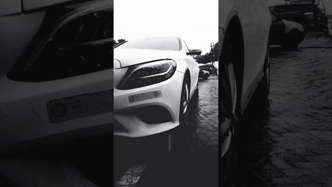 Benz in the rain.💦. #shorts #benz #mercedes #car #cars #technology #tech #trending