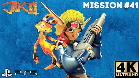 Jak II Mission #41: Win Class 2 Race As Daxter | PS5, PS4 | 4K (No Commentary Gaming)