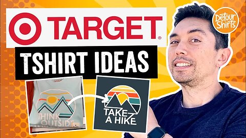 TShirt Design Inspiration from Target! 5 Design Styles inspired by products found at Target.