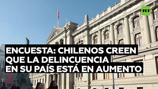 Encuesta: Un 83 % de los chilenos creen que la delincuencia en su país está en aumento