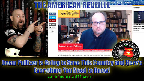 Jovan Pulitzer is Going to Save this Country and Here's Everything You Need to Know!