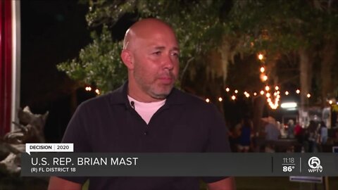 U.S. Rep. Brian Mast to face Pam Keith in District 18 race