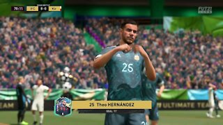 Fifa21 FUT Squad Battles - Theo Hernández goal