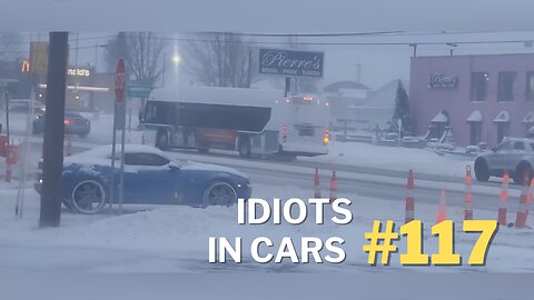 Winter Car Fails #117 car crash compilations