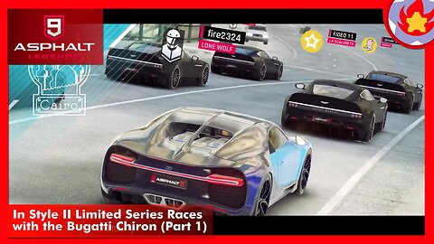 In Style II Races with the Bugatti Chiron (Part 1) | Asphalt 9: Legends for Nintendo Switch