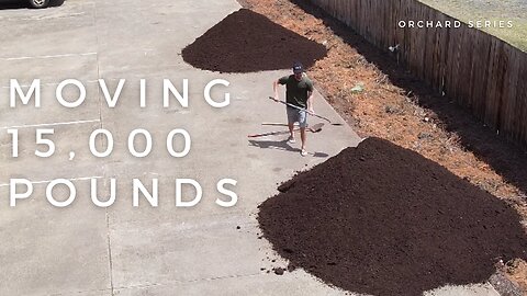 Moving 15,000 Pounds of Dirt! Orchard Series | 03