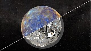 Mercury's Hidden Treasure: 10-Mile Thick Diamond Layer Discovered by NASA Spacecraft