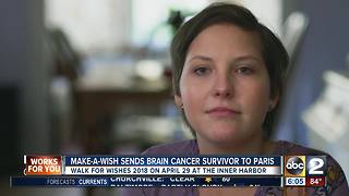 Make-A-Wish sends 18-year-old brain cancer survivor to Paris for a week