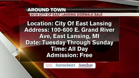 Around Town 9/11/18: East Lansing Sidewalk Sale