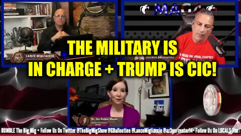 The MILITARY Is In Charge + Trump is Commander-in-Chief | Dr. Jan Halper Big Intel