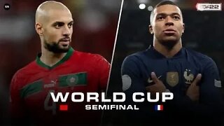 WORLD CUP SEMI-FINALS: France VS Morocco